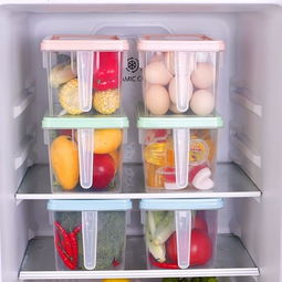 冰箱保鲜收纳盒冷冻食品水果保鲜盒五谷杂粮储物密封盒大容量5l