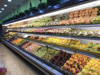 冷风柜水果店水果保鲜柜品牌上门安装定制